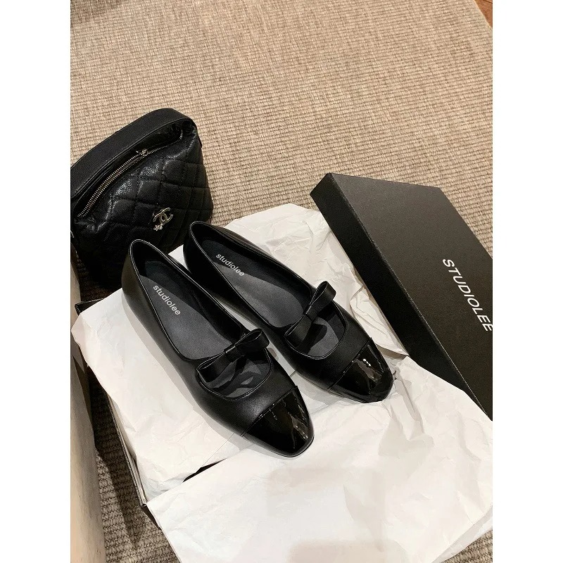 Women'S Heels - 2026Sheepskin Flat Bottom Janes Women's Shoes