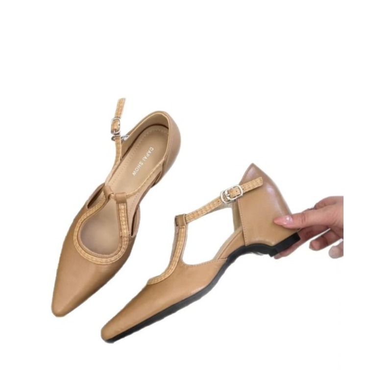 Women'S Shoes Yellow - 2026Will&Zest Yellow Pumps T-Strap Patent Leather