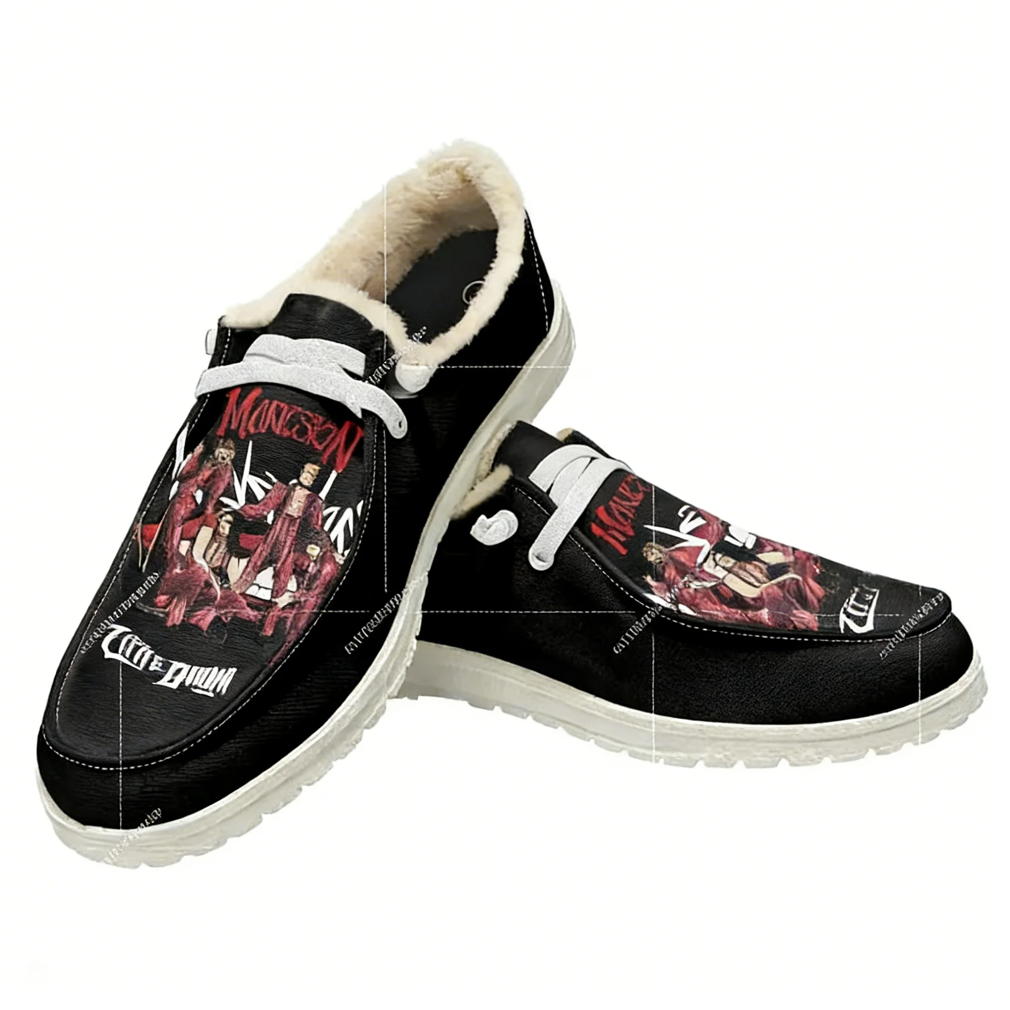 Rock Band Maneskin Casual Shoe - Oxford Lace Up Women 评论和价格