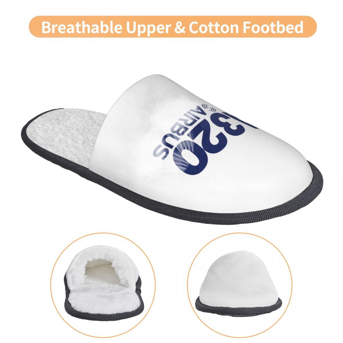 Custom Airbus A320 Logo Slippe - Women Shoes Logo 评论和价格