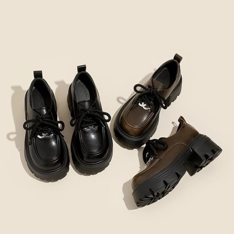 Women White Platform Oxford Sh - Oxford Lace Up Women 评论和价格