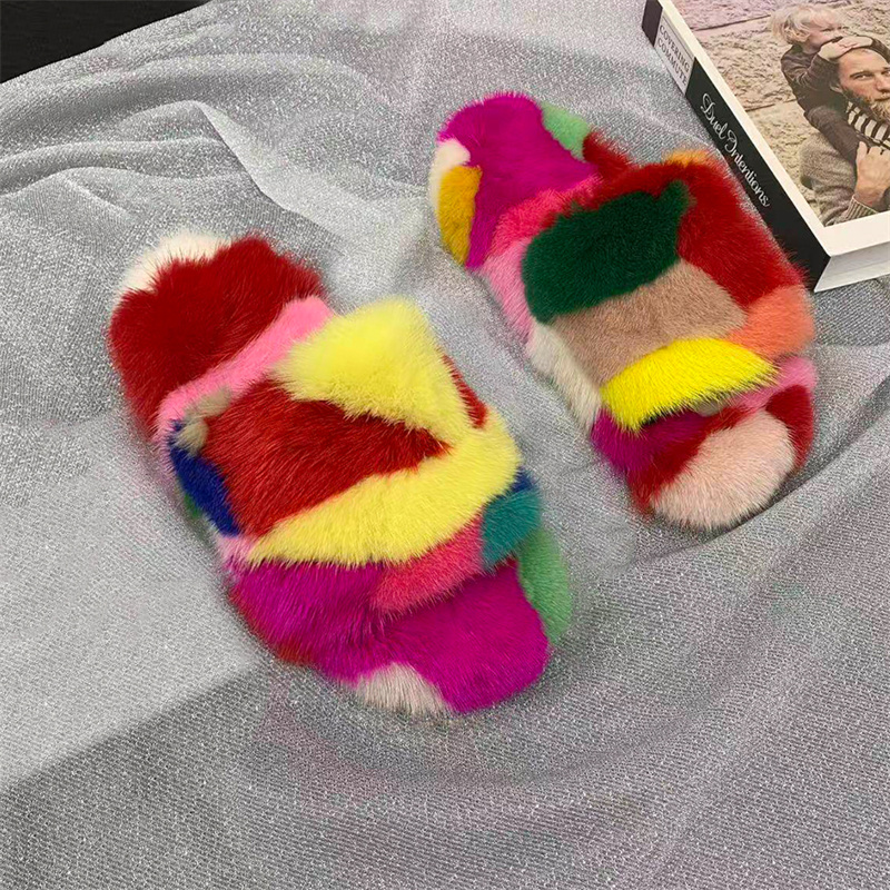 Women's Fluffy Slippers Winter - Women Shoes For Winter 评论和价格