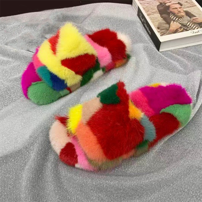 Women's Fluffy Slippers Winter - Women Shoes For Winter 评论和价格