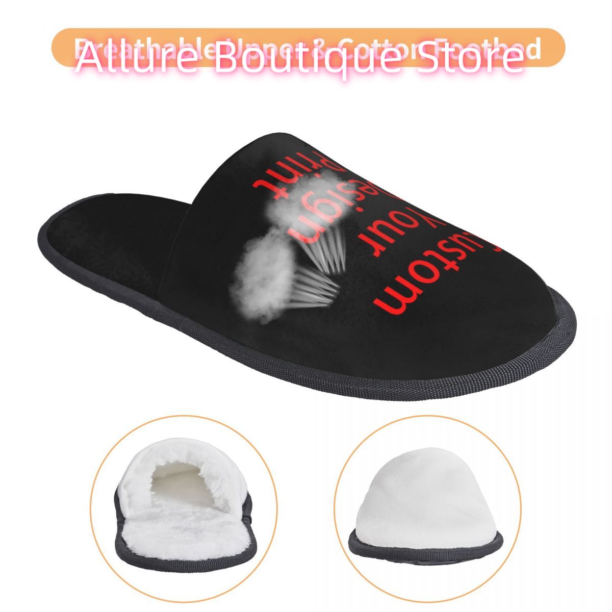 Custom Your Design Guest Slipp - Women Shoes Logo 评论和价格