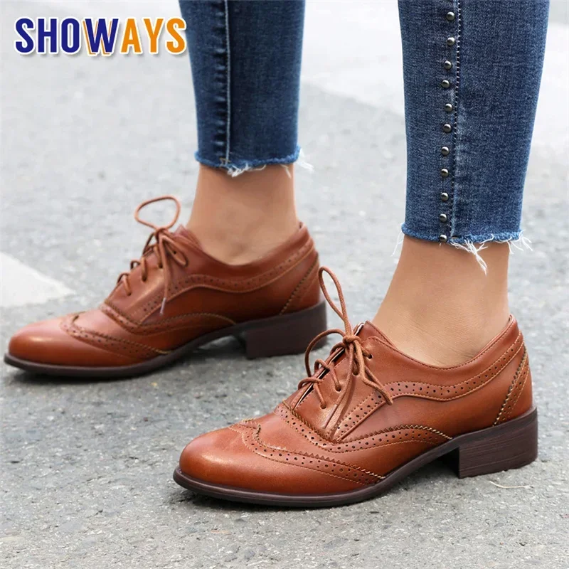 British Flats Women Oxfords Mi - Oxford Lace Up Women 评论和价格