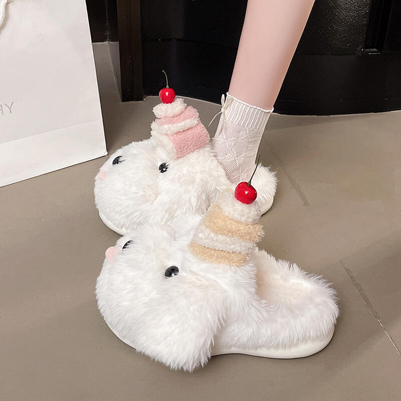 Winter Fluffy Women's Slippers - Women Shoes For Winter 评论和价格