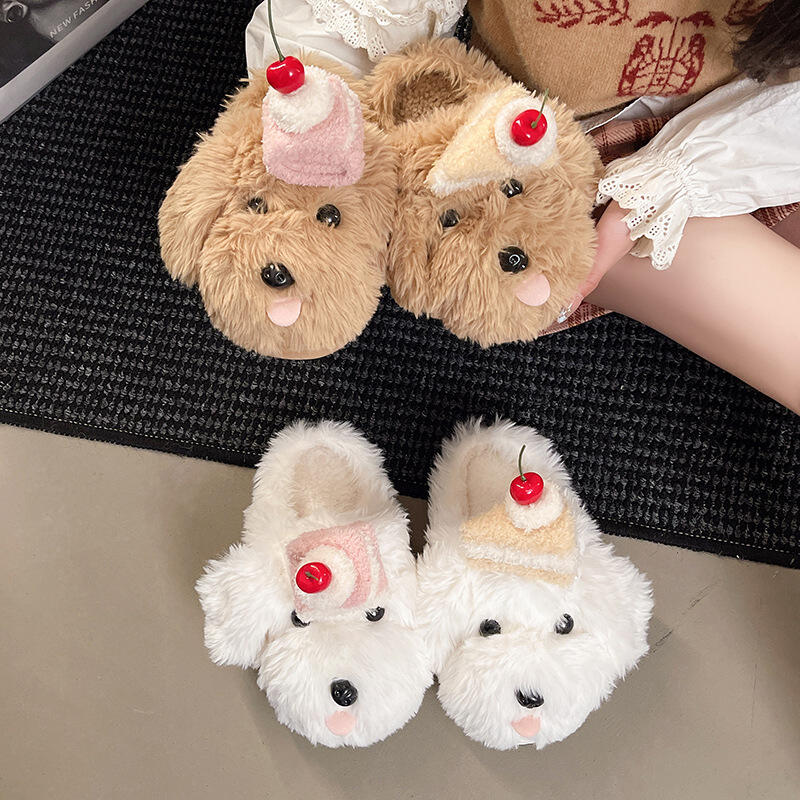 Winter Fluffy Women's Slippers - Women Shoes For Winter 评论和价格