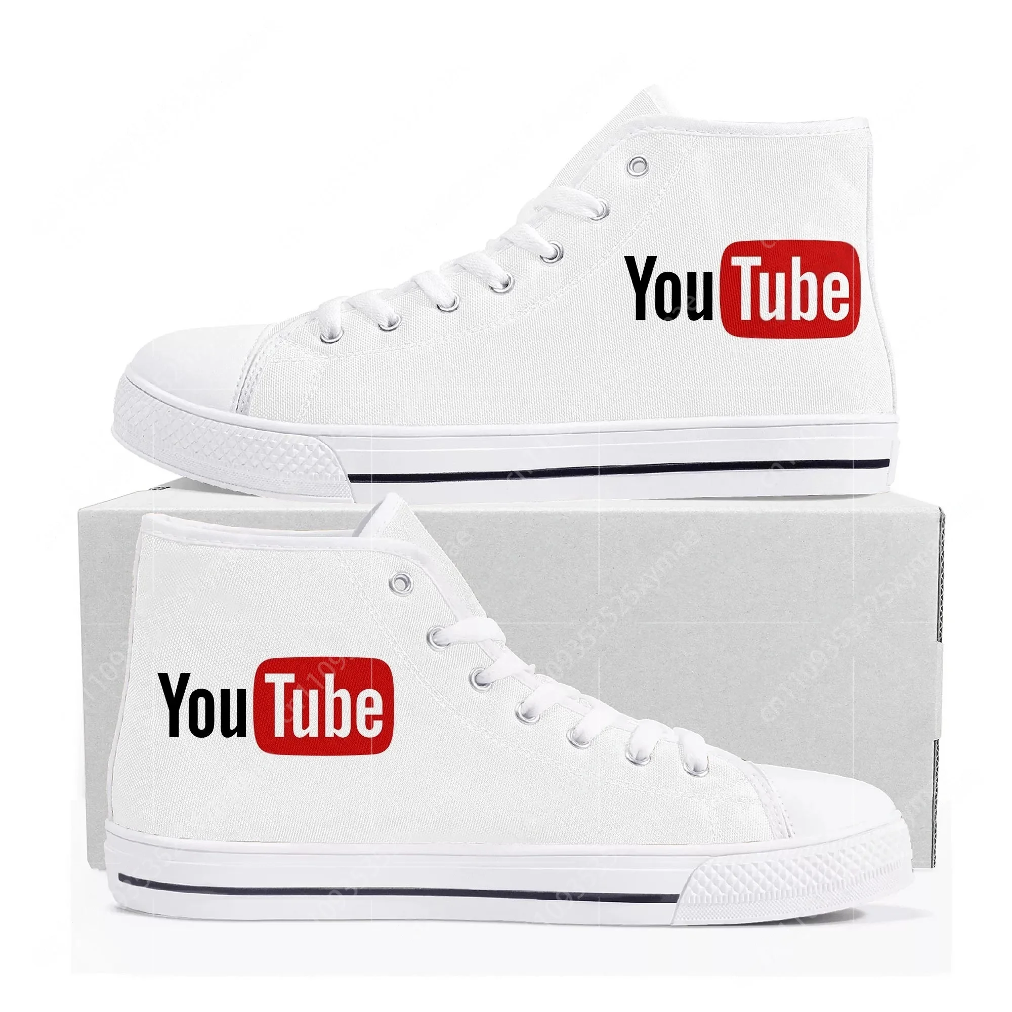 YouTube Logo Design High Top H - Women Shoes Logo 评论和价格