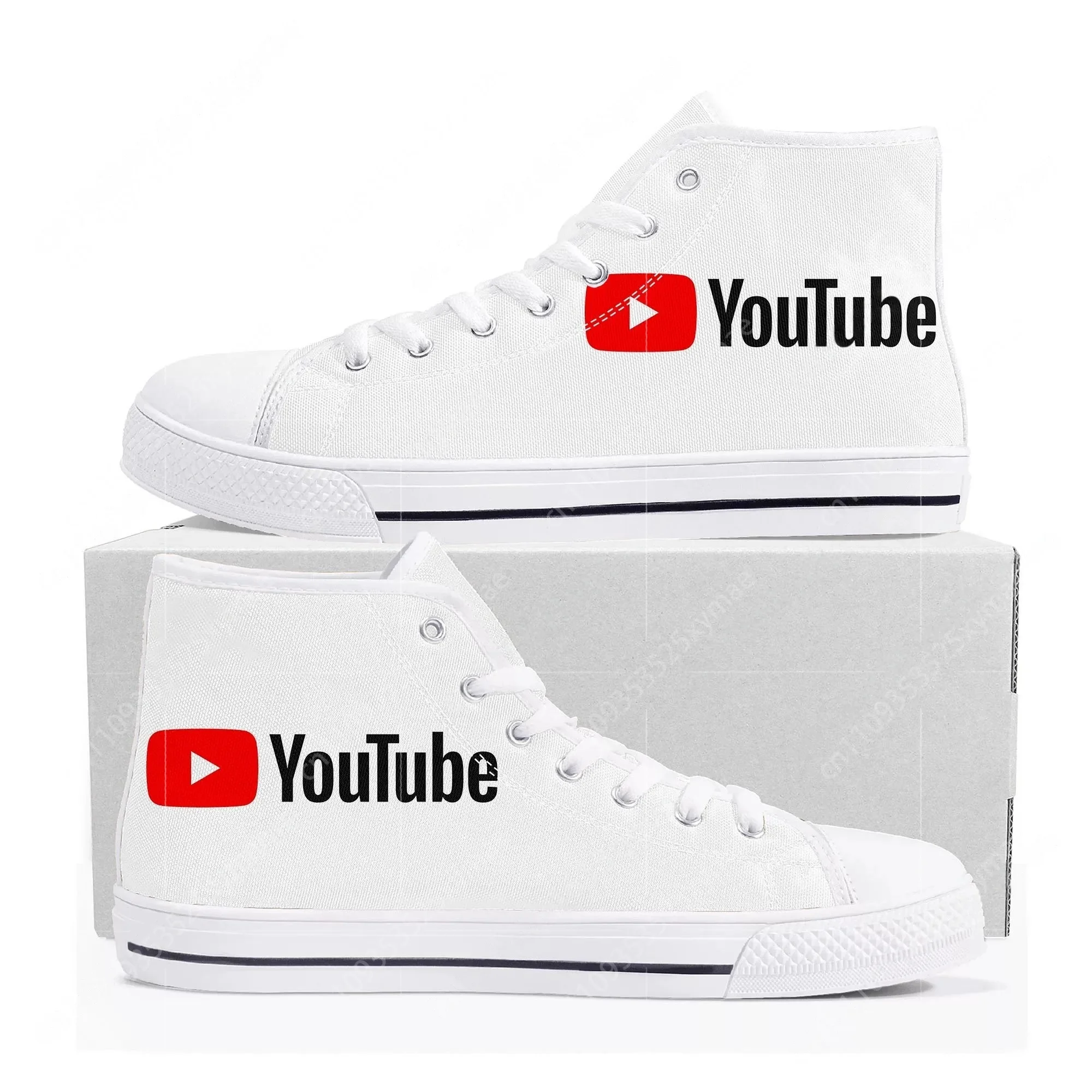 YouTube Logo Design High Top H - Women Shoes Logo 评论和价格