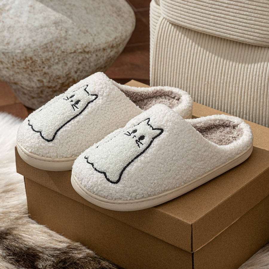 Fashion Cute Line Cat Exquisit - Women Shoes For Winter 评论和价格